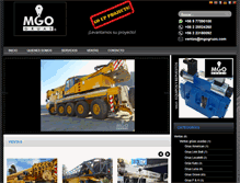 Tablet Screenshot of mgogruas.com
